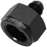 Female Reducer -16AN To -12AN Black Reducer Female To Male AF950-16-12BLK - Aeroflow
