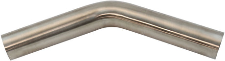 304 S/S Bend 45 Deg 1-5/8" O.D 1.5mm (.059") 150mm / 6" Leg AF9502-1625 - Aeroflow