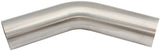 304 S/S Bend 45 Deg 3" O.D 1.5mm (.059") 150mm / 6" Leg AF9502-3000 - Aeroflow