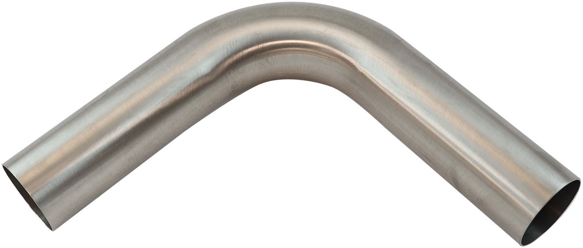 304 S/S Bend 90 Deg 2-1/2" O.D 1.5mm (.059") 150mm / 6" Leg AF9503-2500 - Aeroflow