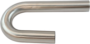304 S/S J Bend 180 Deg 2-1/4" O.D 6"/12" Leg AF9506-2250 - Aeroflow