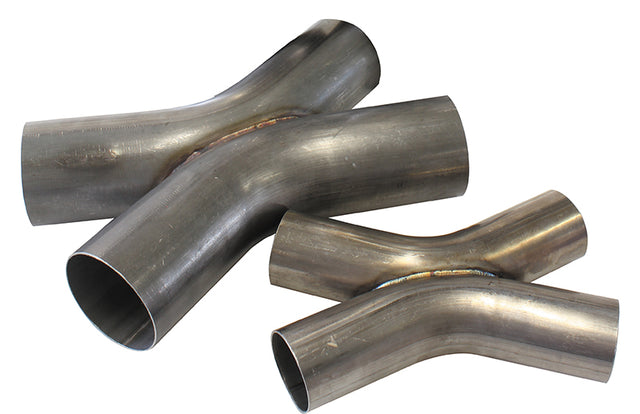 2-1/2" O.D Exhaust x Pipe 45 Deg Bends 304 Stainless Steel AF9508-2500 - Aeroflow