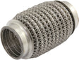 1-5/8" I.D Exhaust Mesh Flex Pipe Joint 4" Long 304 S/S Steel AF9512-1625 - Aeroflow
