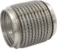 2-1/2" I.D Exhaust Mesh Flex Pipe Joint 4" Long 304 S/S Steel AF9512-2500 - Aeroflow