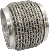 4" I.D Exhaust Mesh Flex Pipe Joint 4" Long 304 S/S Steel AF9512-4000 - Aeroflow