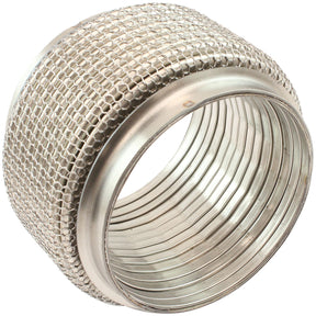 4-1/2" I.D Exhaust Mesh Flex Pipe Joint 4" Long 304 S/S Steel AF9512-4500 - Aeroflow