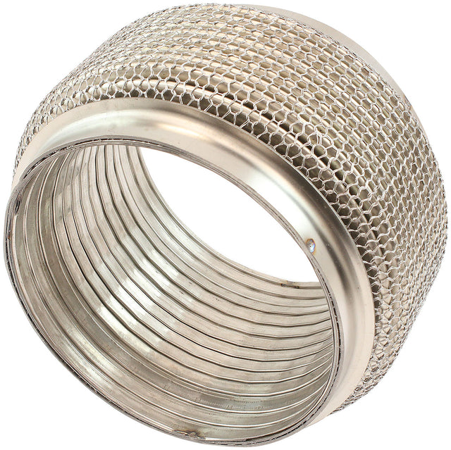 5" I.D Exhaust Mesh Flex Pipe Joint 4" Long 304 S/S Steel AF9512-5000 - Aeroflow