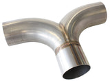 304 S/S Y - Pipe 3" Radius Flow Bend 3" O.D AF9544-3000 - Aeroflow