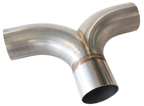 304 S/S Y - Pipe 3-1/2" Radiusflow Bend 3-1/2" O.D AF9544-3500 - Aeroflow