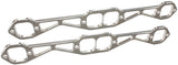 SBC Header Flanges Set 1-3/4" Square Port 1.75 x 1.75" Pair AF9551-1001 - Aeroflow