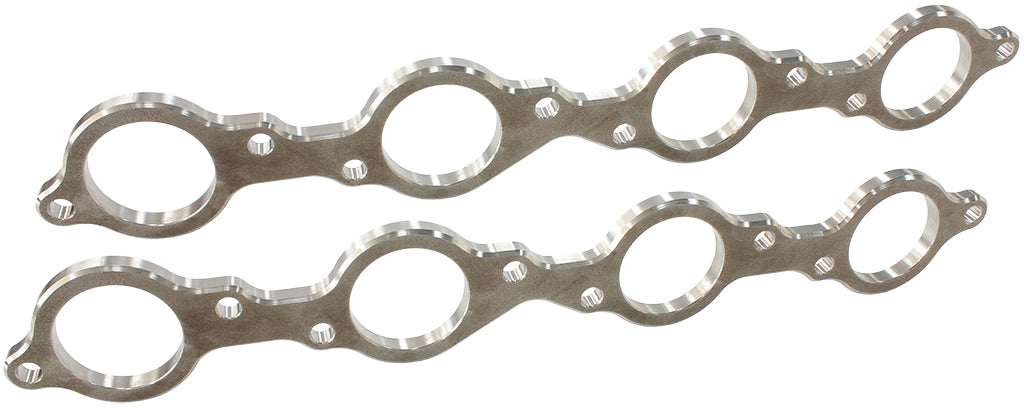 BBC Header Flanges Set 2" Round Port 2.00" Port Pair AF9551-1004 - Aeroflow
