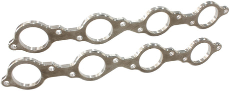 BBC Header Flanges Set 2" Round Port 2.00" Port Pair AF9551-1004 - Aeroflow