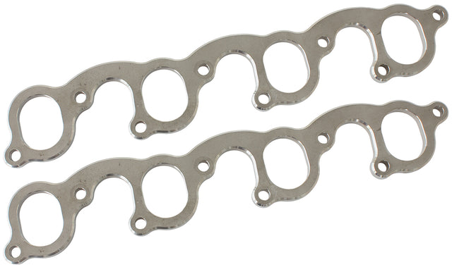 Ford 302-351C Header Flanges 1-7/8" Oval Port Pair AF9551-1008 - Aeroflow