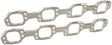Ford 289-351W Header Flanges 1-7/8" Square Port Pair Vic Jr AF9551-1014 - Aeroflow