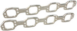 Ford 289-351W Header Flanges 1-7/8" Square Port Pair Vic Jr AF9551-1014 - Aeroflow