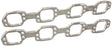 Ford 289-351W Header Flanges 2" Square Port, Victor Jr Pair AF9551-1015 - Aeroflow
