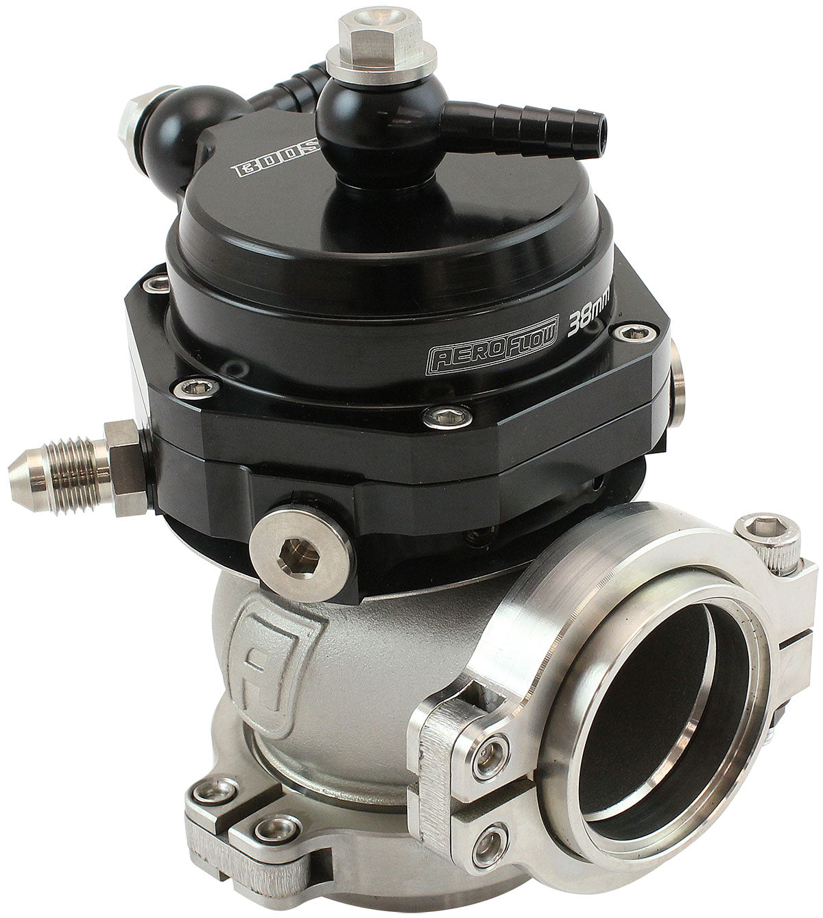 38mm External Wastegate 14 PSI1 Bar Waste Gate AF9552-1000 - Aeroflow