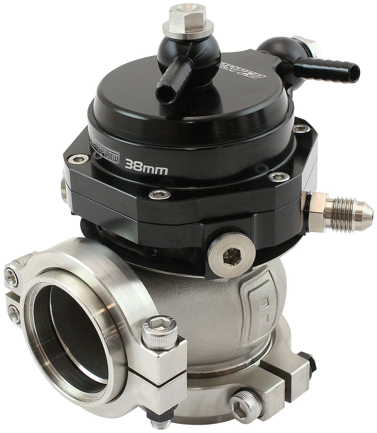 38mm External Wastegate 14 PSI1 Bar Waste Gate AF9552-1000 - Aeroflow