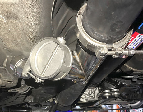 3" Exhaust Control Valve Manual Cutout Qtp Aes Boost AF9590-3000 - Aeroflow