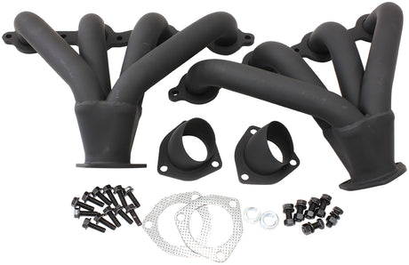 GM LS Block Huggers Natutral Steel Finish AF9599-1001 - Aeroflow