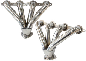 GM LS Block Huggers S/S Stainless Steel AF9599-1002 - Aeroflow