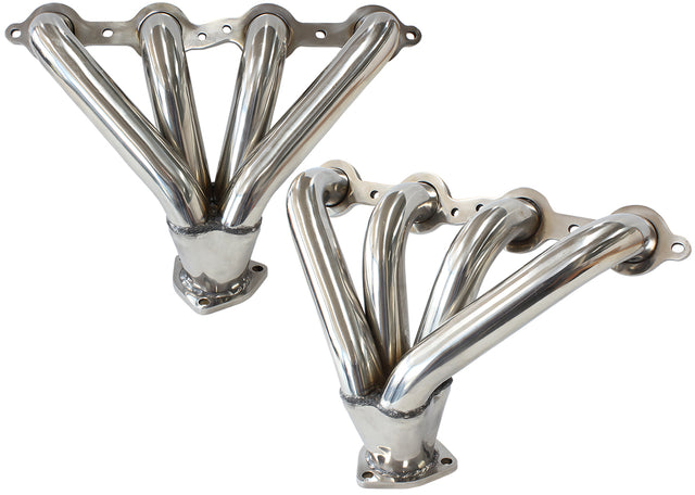 GM LS Block Huggers S/S Stainless Steel AF9599-1002 - Aeroflow