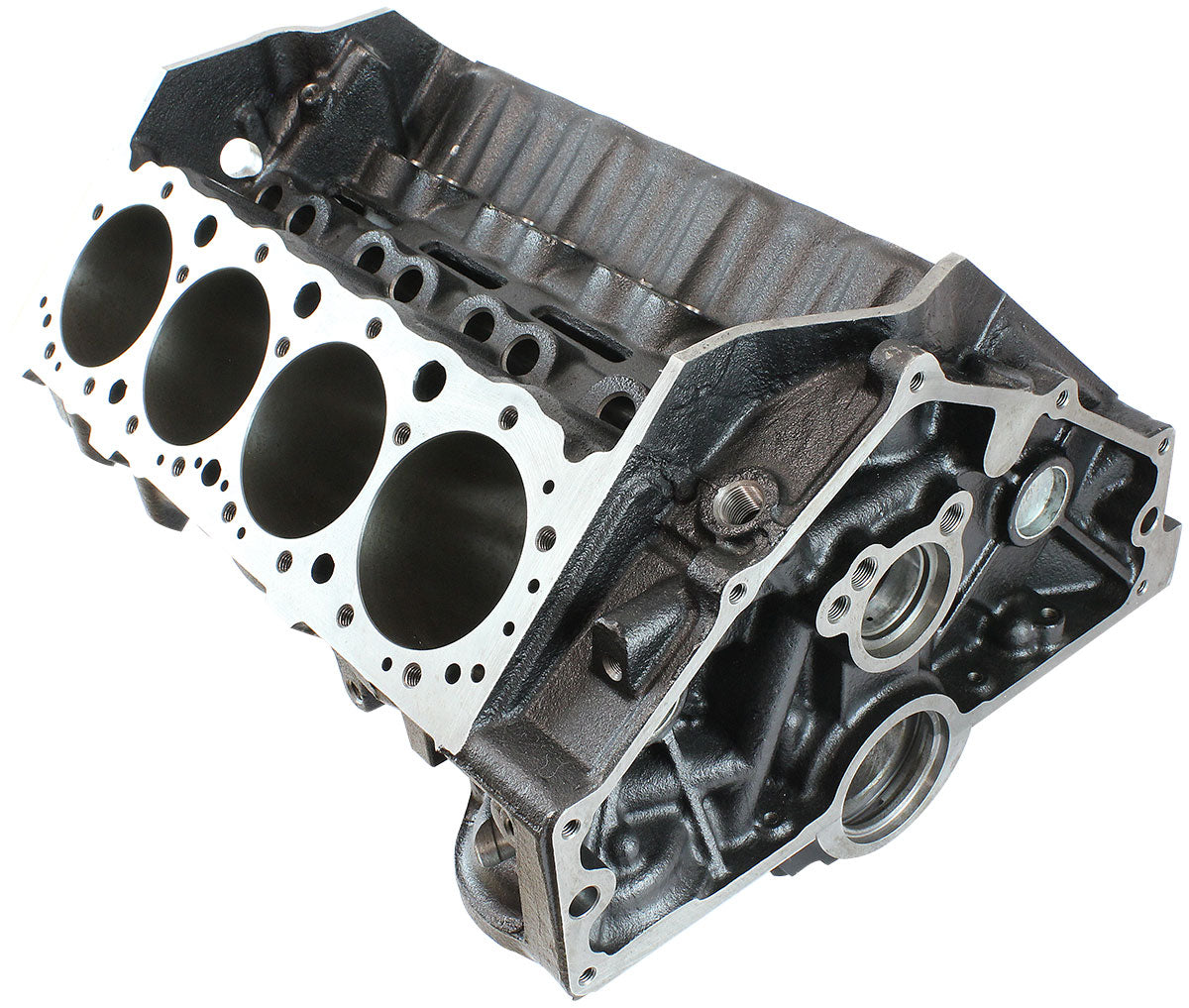 SBC Bare Engine Block 4.000" Bore 9.02 Deck Main Bear 350 AF96-1000 - Aeroflow