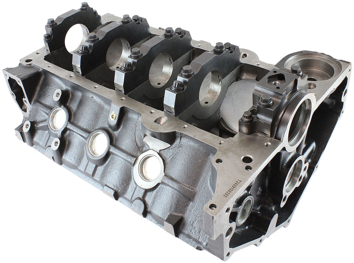 SBC Bare Engine Block 4.125" Bore 9.02 Deck Main Bear 350 AF96-1002 - Aeroflow