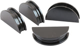 Subaru Half Moon Billet 4 Pack Black EJ20 EJ25 Wrx Sti Libert AF96-9070 - Aeroflow