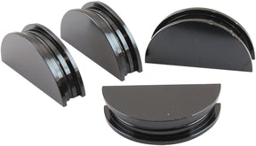 Subaru Half Moon Billet 4 Pack Black EJ20 EJ25 Wrx Sti Libert AF96-9070 - Aeroflow