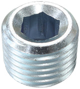 1/2" NPT Port Plug Steel Zinc Coated AF979-08 - Aeroflow
