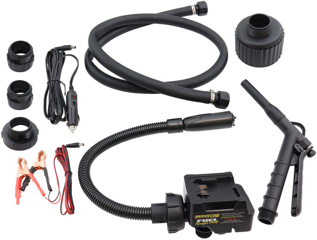 Milwaukee Fuel Transfer Pump Dewalt Jug Manual Nozz 20L Battery AF98-1098 - Aeroflow