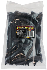 Cable Ties 12.4mm x 290mm 100 Pack Black Zip Tie PA66 AF98-1229-100 - Aeroflow