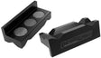 Billet Vice Soft Jaws Alloy Black Magnetic Back -6 To -10 AF98-2001 - Aeroflow