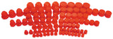 Plastic Dust Cap & Plug 96 Qtyassorted Sizes -3AN To -20AN AF98-2025 - Aeroflow