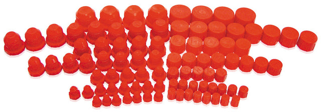 Plastic Dust Cap & Plug 96 Qtyassorted Sizes -3AN To -20AN AF98-2025 - Aeroflow