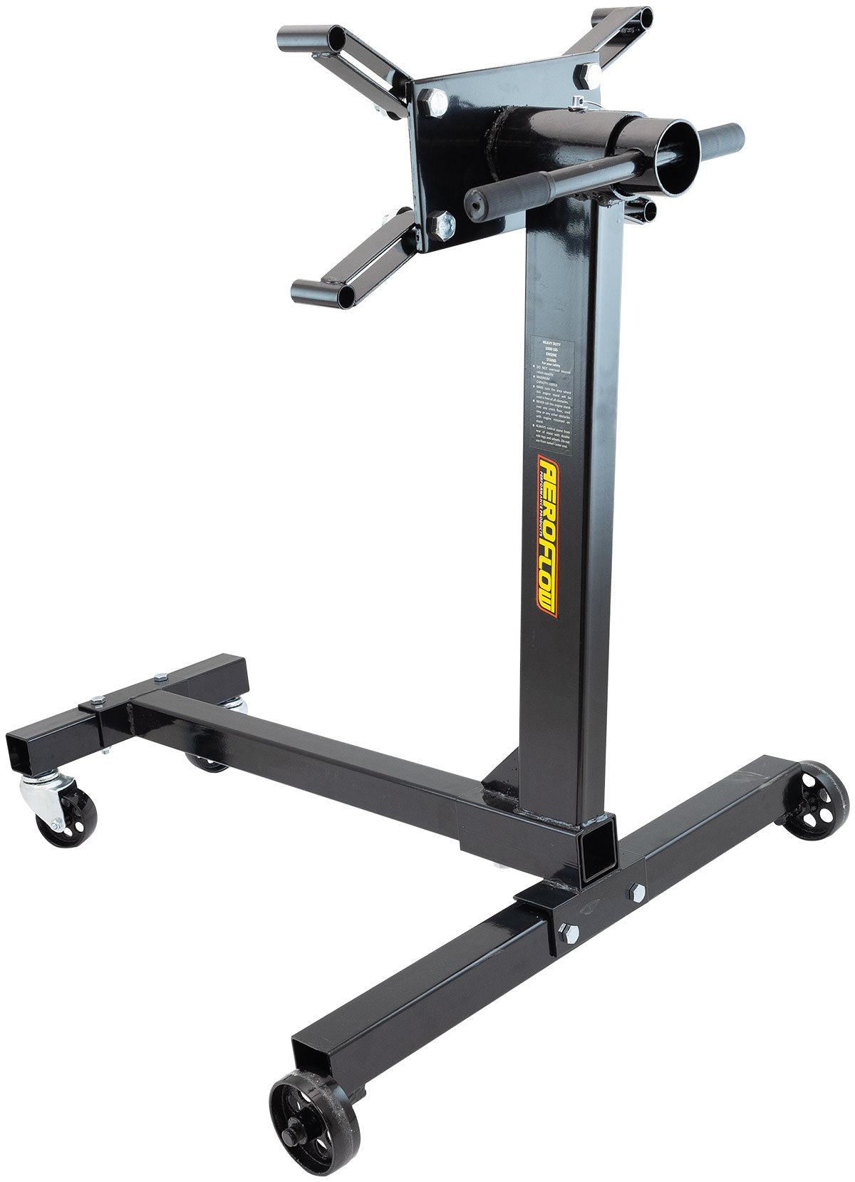 1000lb Engine Stand H Frame 4 Wheels Sturdy Frame AF98-2030 - Aeroflow