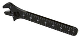 Adjustable Spanner Wheelie Black Large For Up To -12 Bnut AF98-2038BLK - Aeroflow