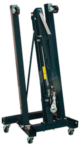 2 Tonne Engine Hoist Crane Foldable Black Heavy Duty AF98-2042 - Aeroflow