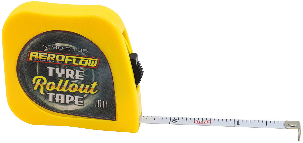 Tyre Stagger Tape 1 Piece Tire 3 Meters 1/4" Wide Steel Roll Out AF98-2135 - Aeroflow