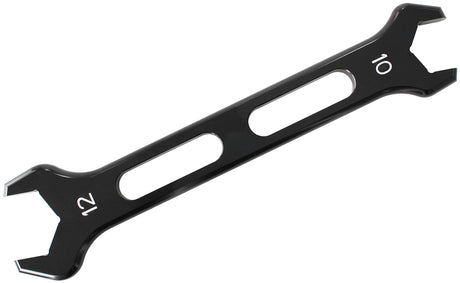 Double Ended Pro Spanner Singlblack Spanner -10AN To -12AN AF98-2244-1-1210 - Aeroflow