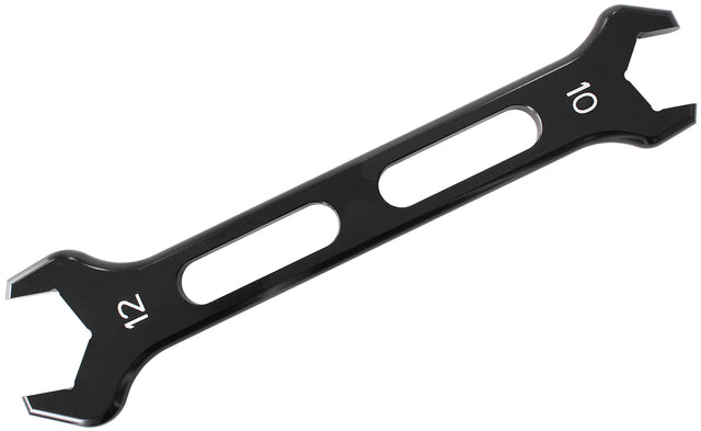 Double Ended Pro Spanner Singlblack Spanner -10AN To -12AN AF98-2244-1-1210 - Aeroflow