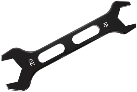Double Ended Pro Spanner Singlblack Spanner -16AN To -20AN AF98-2244-1-2016 - Aeroflow