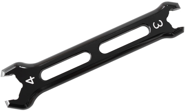 Double Ended Pro Spanner Singlblack -3AN To -4AN AF98-2244-1-4-3 - Aeroflow