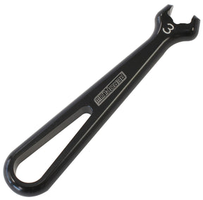 Alloy Pro Spanner Single -3AN Black Single -3AN Pro Wrench AF98-2255-1-03 - Aeroflow
