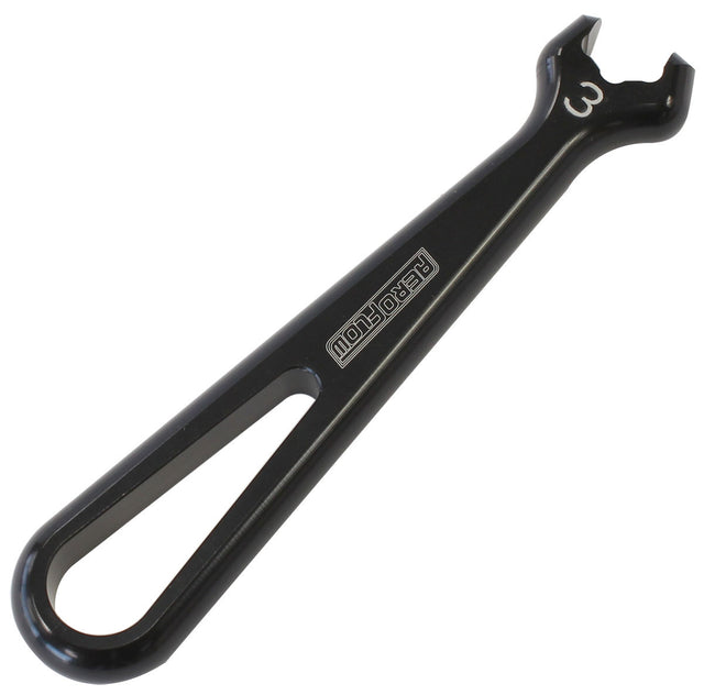 Alloy Pro Spanner Single -3AN Black Single -3AN Pro Wrench AF98-2255-1-03 - Aeroflow
