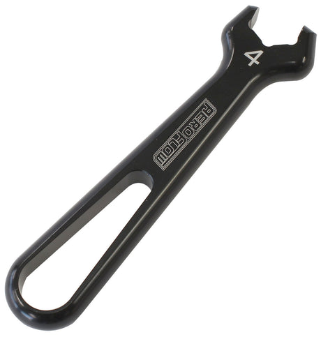 Alloy Pro Spanner Single -4AN Black Single -4AN Pro Wrench AF98-2255-1-04 - Aeroflow