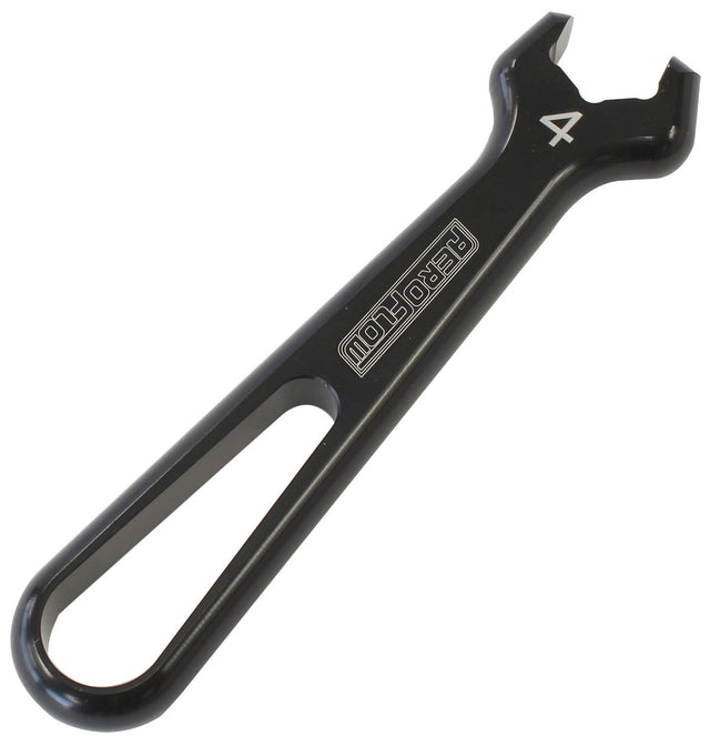 Alloy Pro Spanner Single -4AN Black Single -4AN Pro Wrench AF98-2255-1-04 - Aeroflow