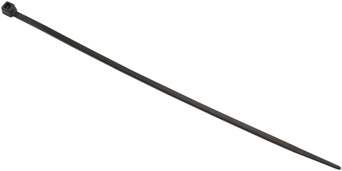Cable Ties 2.5mm x 150mm 100 Pack Black Zip Tie PA66 AF98-2515-100 - Aeroflow