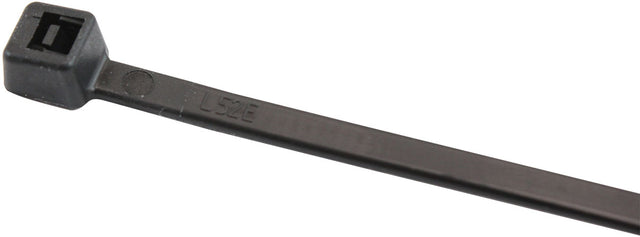 Cable Ties 3.6mm x 200mm 1000 Pack Black Zip Tie PA66 AF98-3620-1000 - Aeroflow